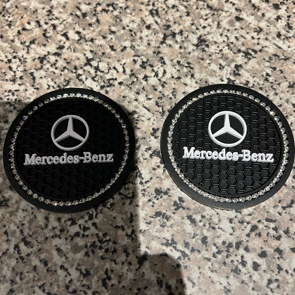 Mercedes-Benz Bling Car Cup Coasters NWT - Picture 5 of 5